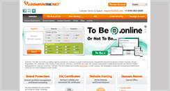 Desktop Screenshot of domainthenet.com